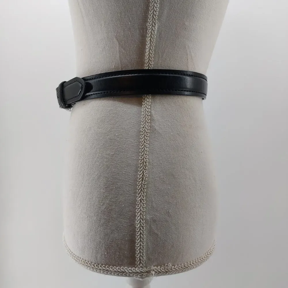 Dickies Black Imitation Leather Size M 26-28 Casual Men Belt